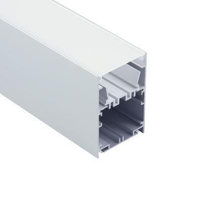 50x75mmのオフィスは線形吊り下げ式ライトのためのライトによって中断された導かれたプロフィールを導いた