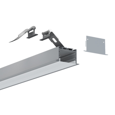 50x35mm LEDの乾式壁チャネル、ストリップをつけるLEDのための銀製アルミニウム プロフィール