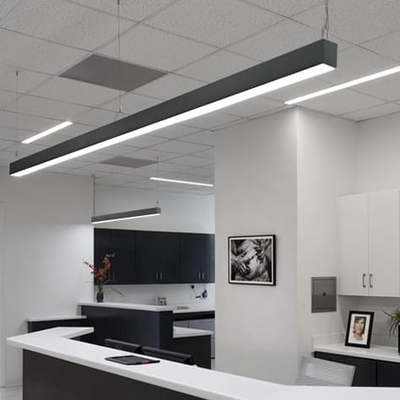 Ip44 LEDのオフィスの倉庫のための現代線形懸濁液の照明