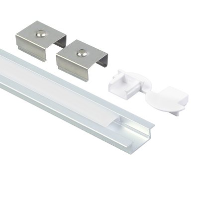 LED 照明ストリップ用の装飾用アルミニウム埋め込み型 LED プロファイル