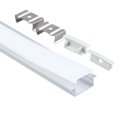 23X10mm の放出のストリップ ライトのための引込められた LED アルミニウム プロフィール