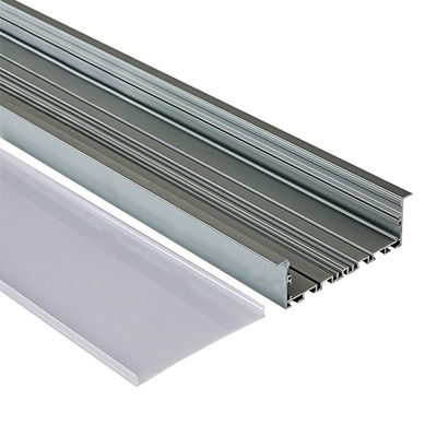 アルミニウム チャネルがプラスターLEDプロフィールを引込めたLEDの滑走路端燈は陽極酸化されてカスタマイズした