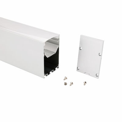 二重導かれた滑走路端燈のための側面によって中断されるアルミニウム放出のプロフィールの下の50x75mm