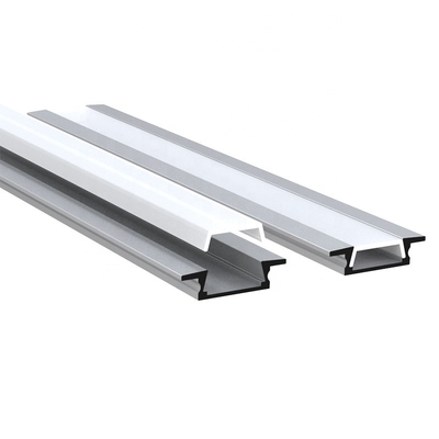 正方形の引込められたLEDのストリップ チャネルは、キャビネットの食器棚のためのLEDの放出を引込めた