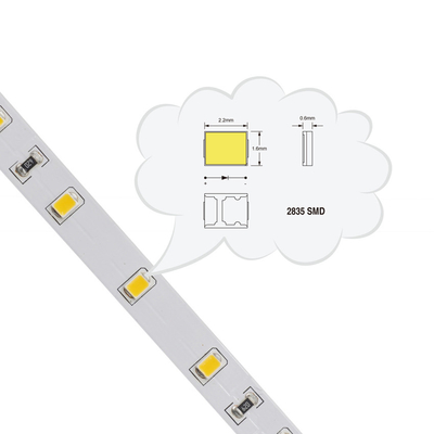 表示店のためのSMD2835防水SMD LEDのストリップ適用範囲が広い240LEDs/M