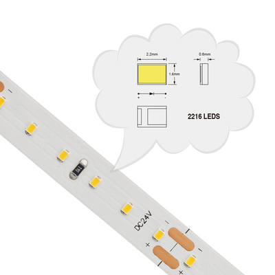 2216のSMD LEDのストリップCRIオフィス ビル博物館のための95の点無し