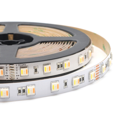 DC 24V 12V 5050SMDLEDストリップフレキシブル調整可能5In1RGBWW RGB CCT
