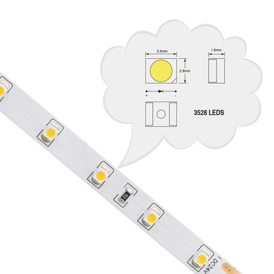 オフィス ビルのための高いCRI95 3528 SMD LEDのストリップ60LEDs 120LEDs 240LEDs