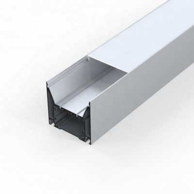 ワードローブのための銀製の白いLEDの滑走路端燈のアルミニウム プロフィール80mm x 76mm